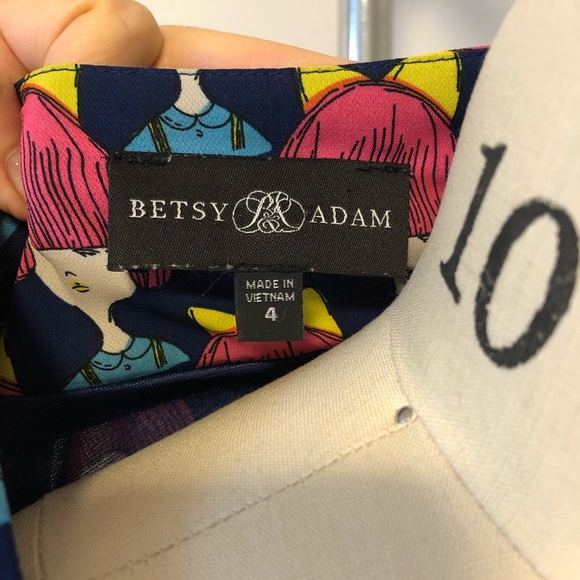 Besty & Adam printed dress - Picture 4 of 4